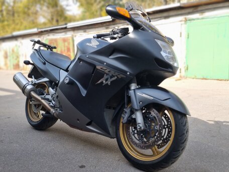 2004 Honda CBR 1100 XX, чёрный, 520000 рублей, вид 1