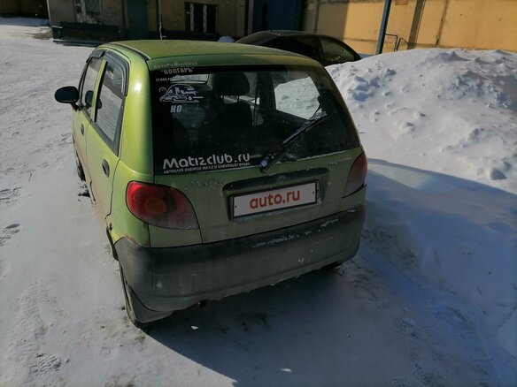 2006 Daewoo Matiz Best I Рестайлинг, зелёный - вид 2