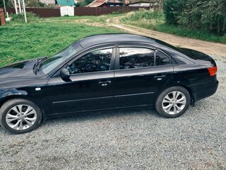 2007 Hyundai Sonata V (NF), чёрный, 550000 рублей, вид 4