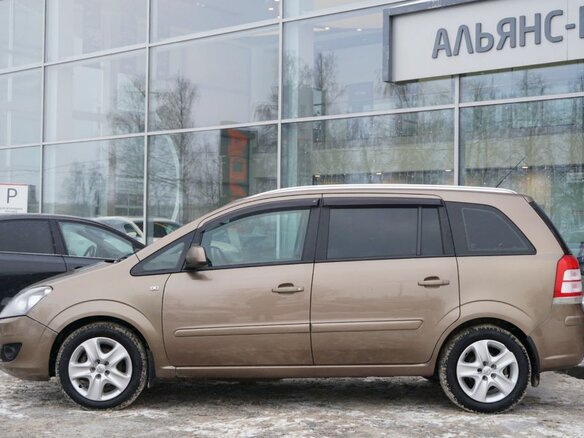 2014 Opel Zafira B Рестайлинг, бежевый - вид 8