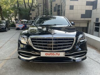 2017 Mercedes-Benz Maybach S-Класс 450 I (X222) Рестайлинг, чёрный, 7100000 рублей, вид 2