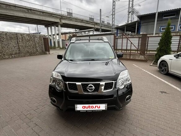 2012 Nissan X-Trail II Рестайлинг, чёрный, 1600000 рублей