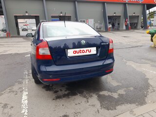 2012 Skoda Octavia II (A5) Рестайлинг, синий, 700000 рублей, вид 2