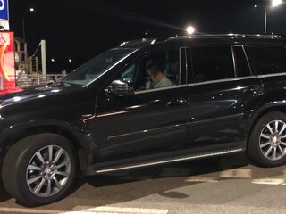 2012 Mercedes-Benz GL-Класс 350 I (X164) Рестайлинг, чёрный, 1950000 рублей, вид 4
