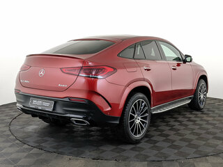 2021 Mercedes-Benz GLE Coupe 350 d II (C167), красный, 8230000 рублей, вид 5