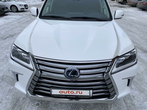 2017 Lexus LX 450d III Рестайлинг 2, белый - вид 1