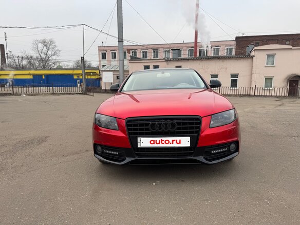 2008 Audi A4 IV (B8), пурпурный, 3000000 рублей - вид 2