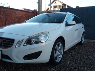 2012 Volvo V60 I, белый, 1600000 рублей, вид 3