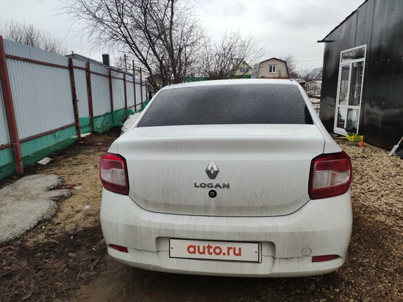 2020 Renault Logan II Рестайлинг, белый, 950000 рублей - вид 6