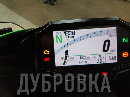 2024 Kawasaki ZX-6 Ninja, зелёный, 1375000 рублей, вид 5