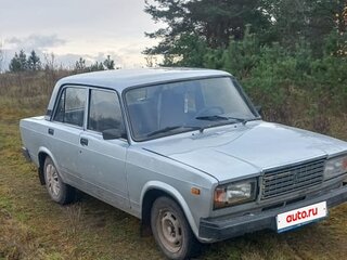 2010 Lada (ВАЗ) 2107, серебристый, 180000 рублей, вид 1