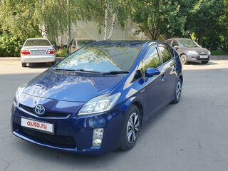 2011 Toyota Prius III (XW30), синий, 1196000 рублей, вид 5