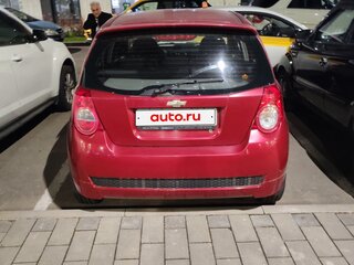 2009 Chevrolet Aveo I Рестайлинг, красный, 320000 рублей, вид 3
