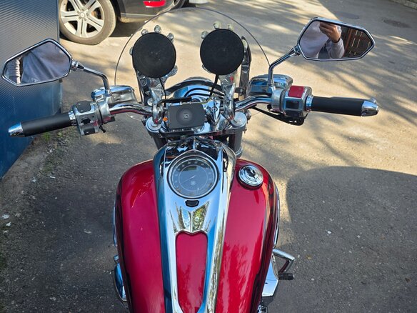 2008 Yamaha XV 1900, красный, 750000 рублей - вид 9