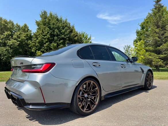 2022 BMW M3 Competition Package VI (G80), серый, 11990000 рублей - вид 19