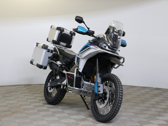2025 CFMoto 800MT-X, синий - вид 2