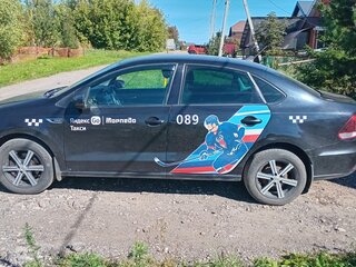 2019 Volkswagen Polo V Рестайлинг, чёрный, 750000 рублей, вид 3