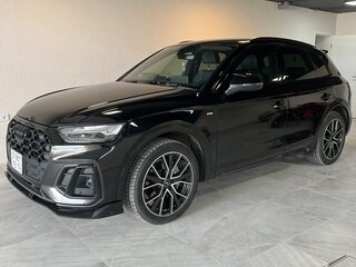 2021 Audi Q5 40 TDI II (FY) Рестайлинг, чёрный, 3900000 рублей, вид 2