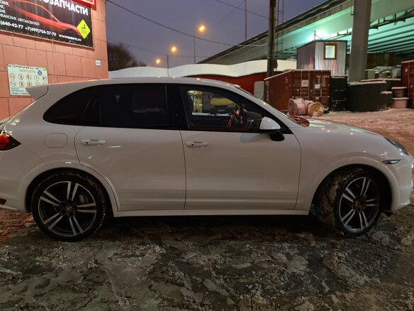 2013 Porsche Cayenne S Diesel II (958), белый - вид 8