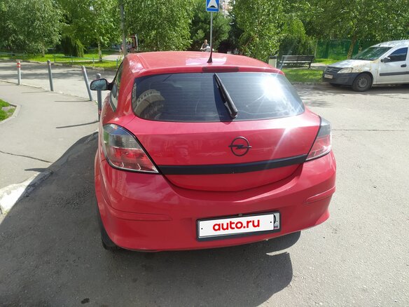 2009 Opel Astra GTC H Рестайлинг, красный, 450000 рублей - вид 7