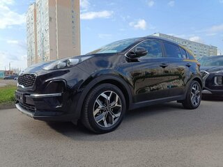 2020 Kia Sportage IV Рестайлинг, чёрный, 2950000 рублей, вид 2