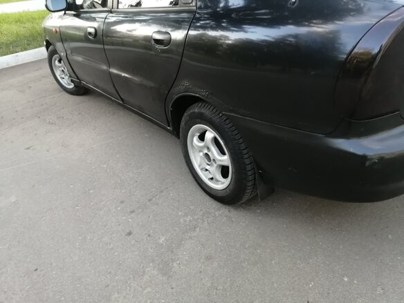2007 Chevrolet Lanos I, чёрный - вид 5