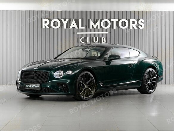 2021 Bentley Continental GT III, зелёный