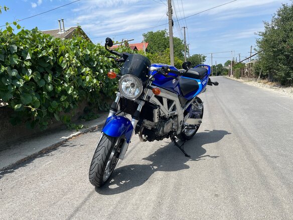 2004 Suzuki SV 650, синий, 500000 рублей - вид 13