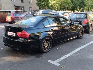2008 BMW 3 серии 328i V (E90/E91/E92/E93) Рестайлинг, чёрный, 1500000 рублей, вид 3