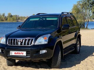 2006 Toyota Land Cruiser Prado 5-speed 120 Series, чёрный, 2300000 рублей, вид 4