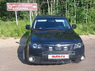 2008 Subaru Forester III, чёрный, 1100000 рублей, вид 1