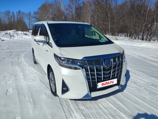 2018 Toyota Alphard III Рестайлинг, белый, 4800000 рублей, вид 3