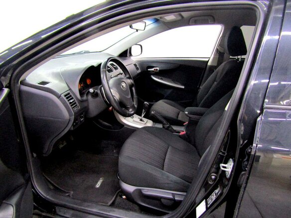 2008 Toyota Corolla AMT X (E140, E150), чёрный - вид 10