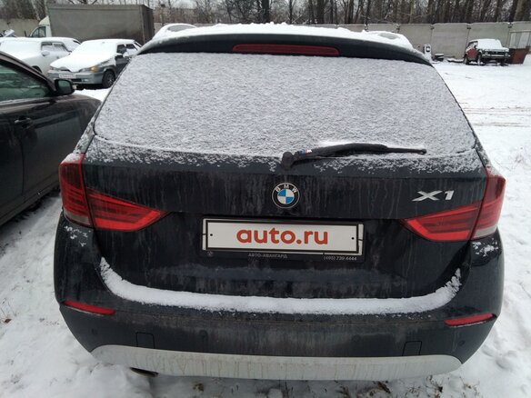 2010 BMW X1 20d I (E84), чёрный - вид 4
