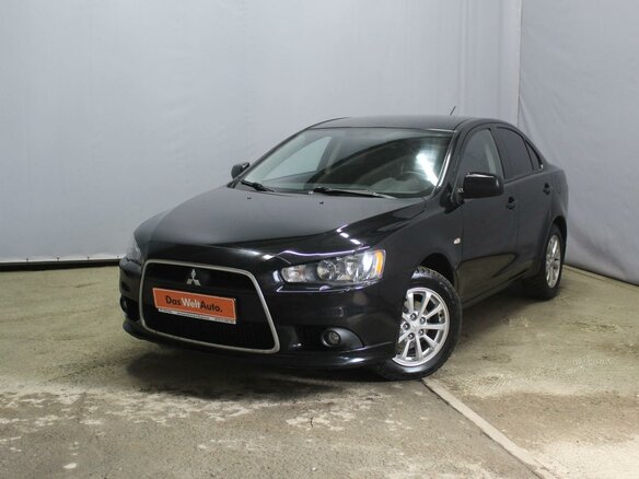2014 Mitsubishi Lancer X Рестайлинг, чёрный