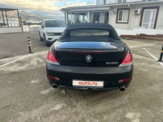 2004 BMW 6 серии 645i II (E63/E64), чёрный, 1970000 рублей, вид 5