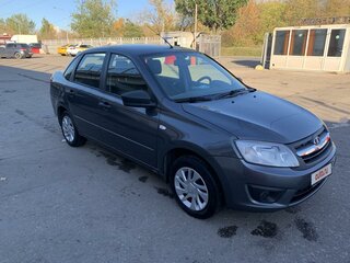 2017 Lada (ВАЗ) Granta I, серый, 620000 рублей, вид 4