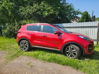 2019 Kia Sportage IV Рестайлинг, красный, 2375000 рублей, вид 4