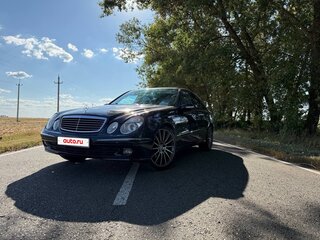 2002 Mercedes-Benz E-Класс 320 III (W211, S211), синий, 1050000 рублей, вид 3
