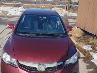 2009 Honda Civic VIII, красный, 550000 рублей, вид 1