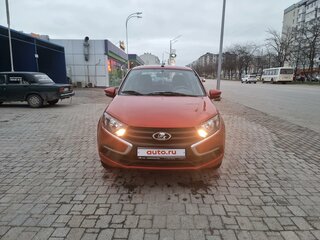 2022 Lada (ВАЗ) Granta Euro-2 I Рестайлинг, красный, 780000 рублей, вид 1