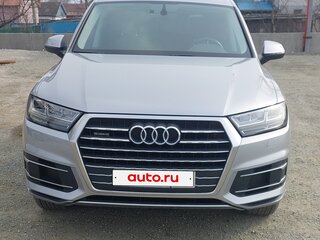2019 Audi Q7 II (4M), серебристый, 4400000 рублей, вид 2