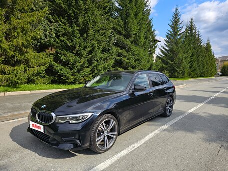 2020 BMW 3 серии 320d xDrive VII (G2x), чёрный, 3650000 рублей, вид 1