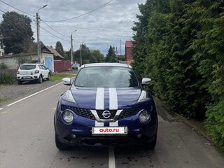 2015 Nissan Juke I Рестайлинг, синий, 1450000 рублей, вид 2