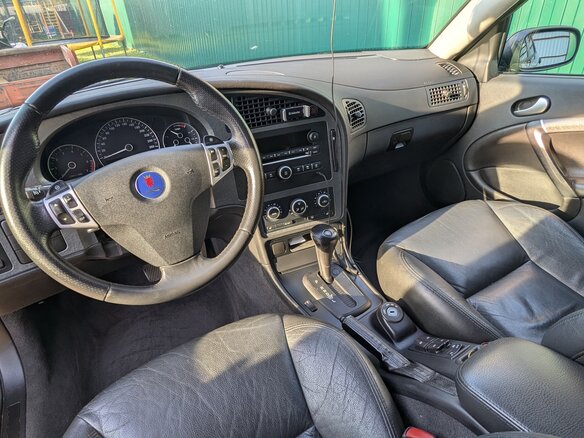 2007 Saab 9-5 I Рестайлинг 2, чёрный, 850000 рублей - вид 12