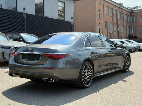 2023 Mercedes-Benz S-Класс 450 Long 4MATIC VII (W223), серебристый, 11290000 рублей, вид 5