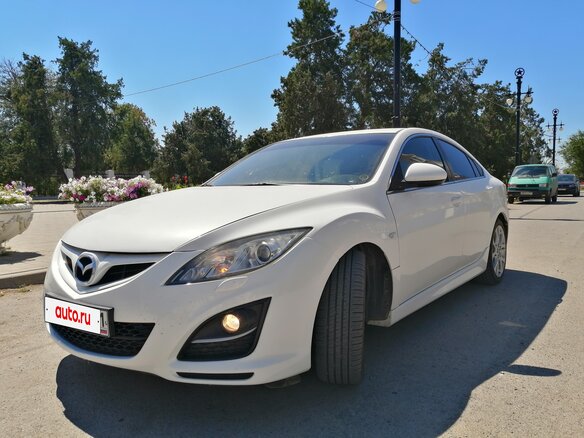 2011 Mazda 6 II (GH) Рестайлинг, белый, 1150000 рублей - вид 7