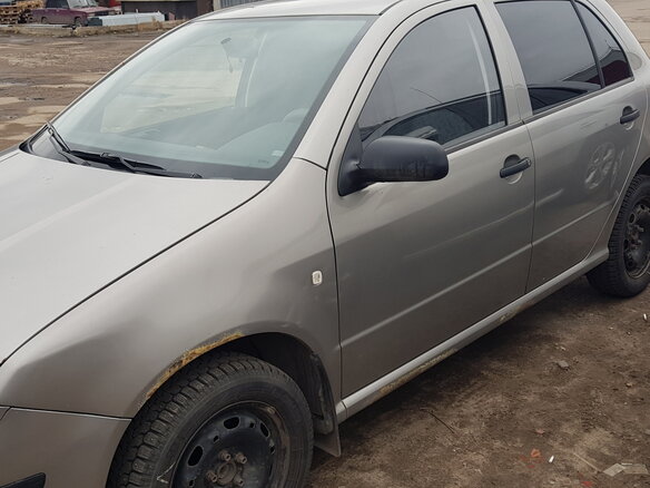 2007 Skoda Fabia I Рестайлинг, серый