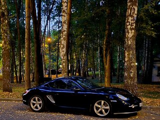 2008 Porsche Cayman I (987), чёрный, 2485000 рублей, вид 3