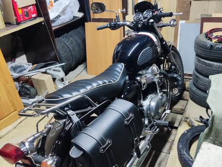 2022 Kawasaki W 800, чёрный, 800000 рублей, вид 5
